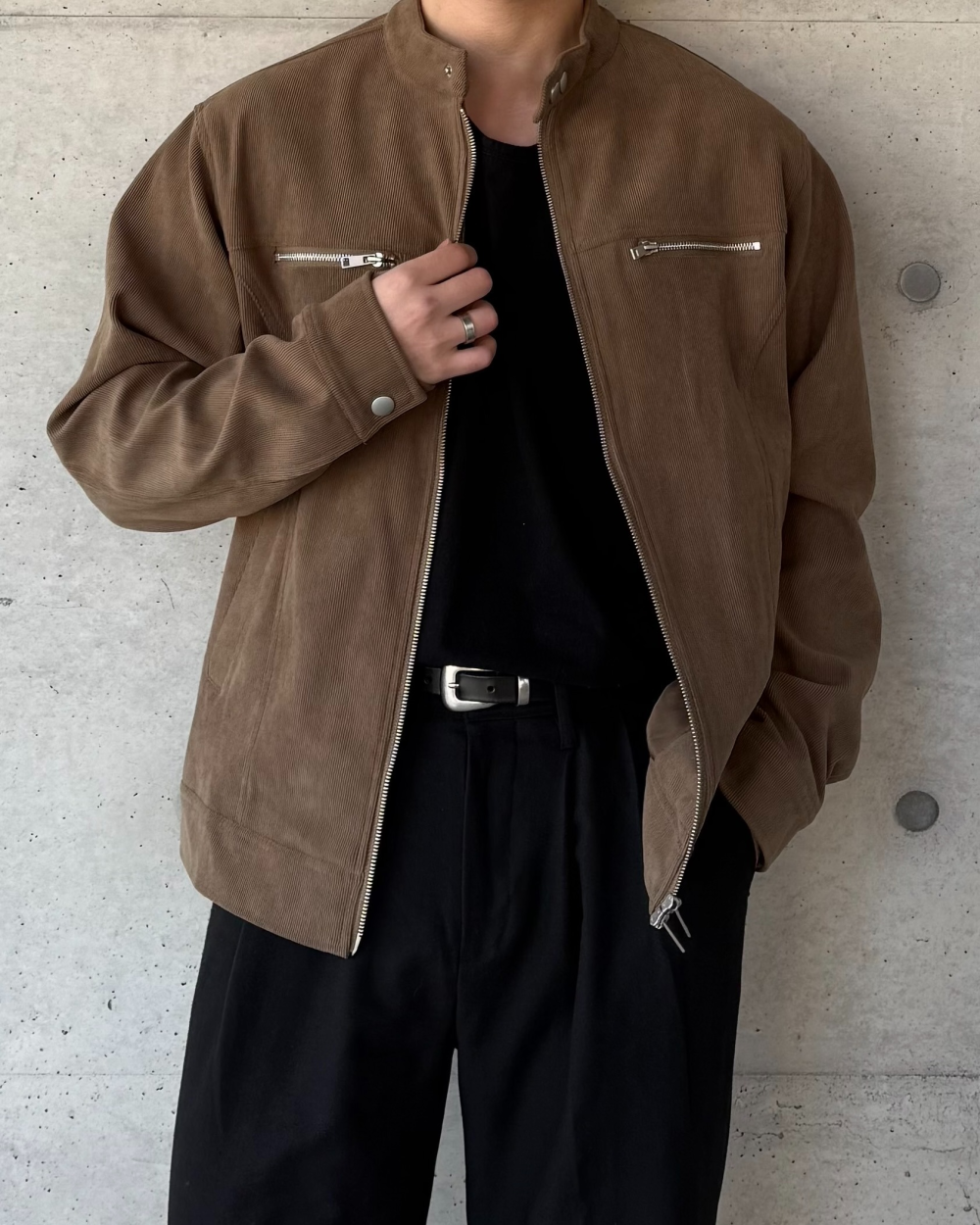Corduroy Harrington Jacket