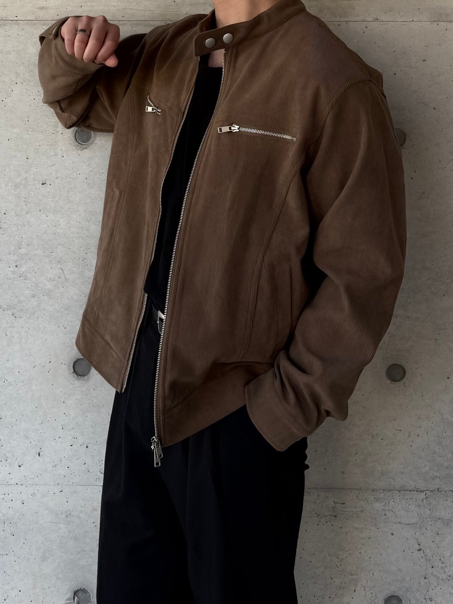 Corduroy Harrington Jacket