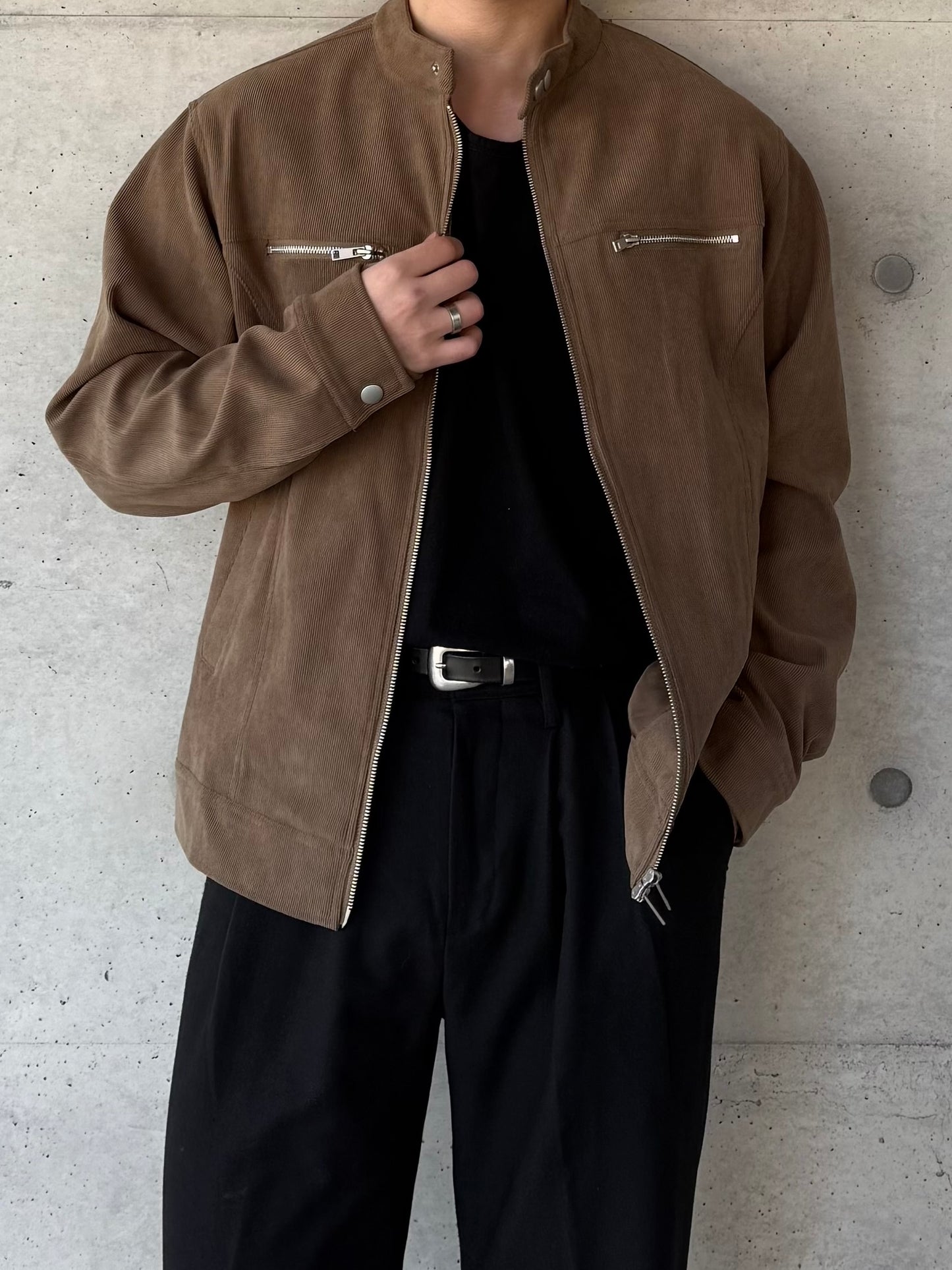 Corduroy Harrington Jacket