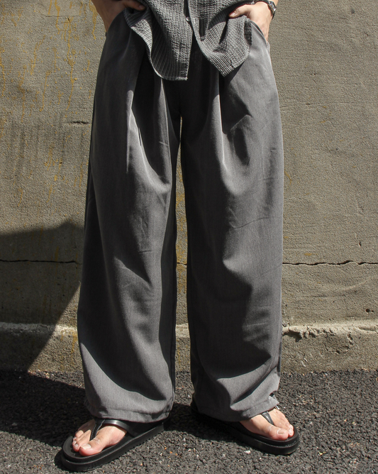 Pintuck Wide Cooling Slacks