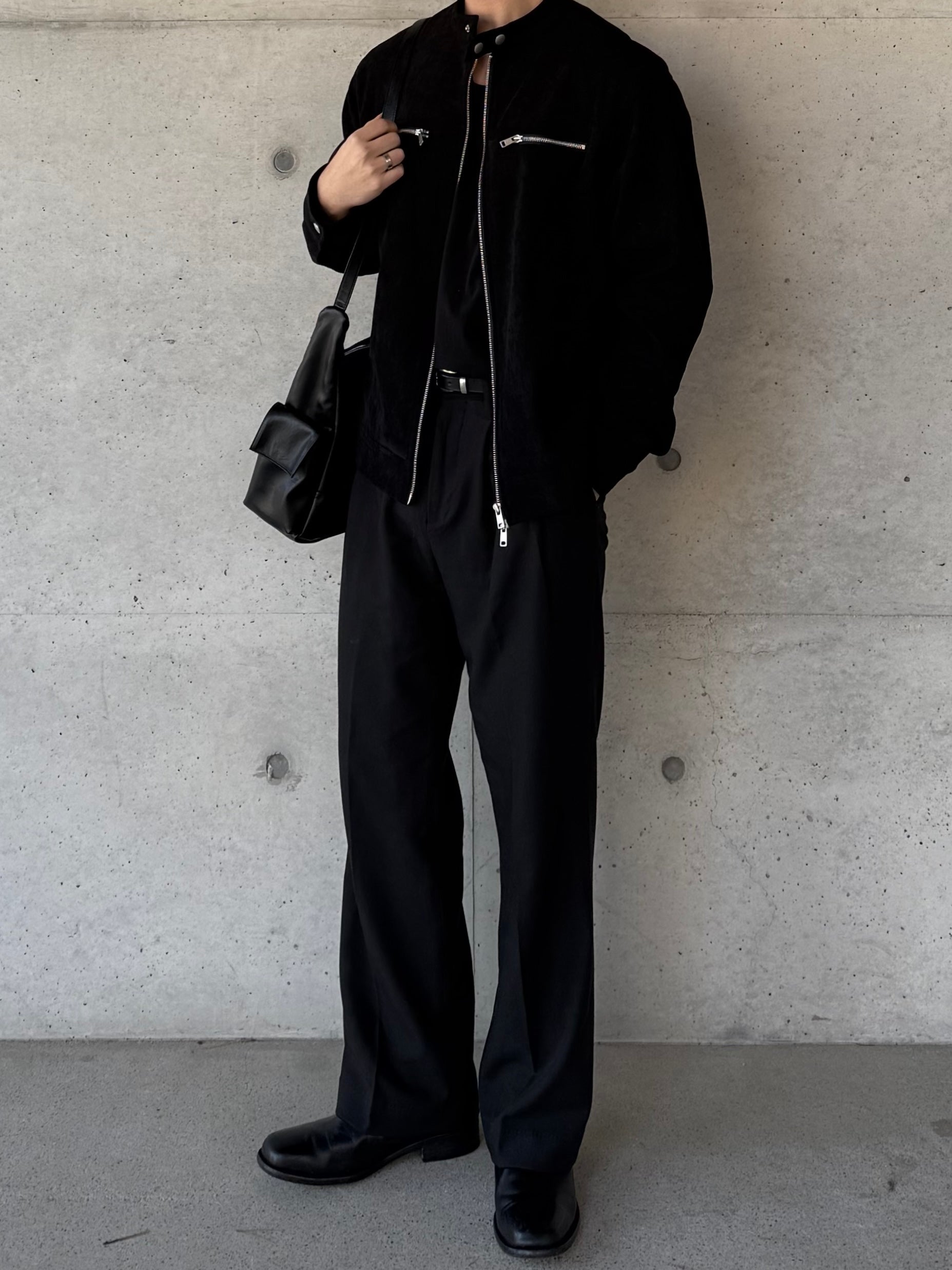 TR Double Pleated Wide Slacks – KLEANT